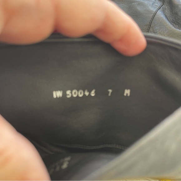 Stuart Weitzman Black Over the Knee Wedge Boots Womens Size 7 - Picture 11 of 12